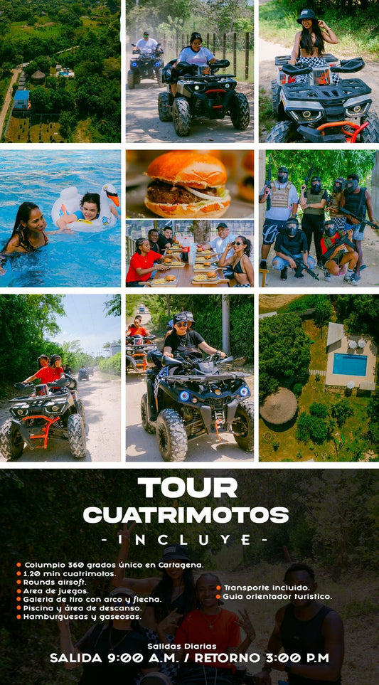 TOUR EN CUATRIMOTO 🏍️ 🌊 